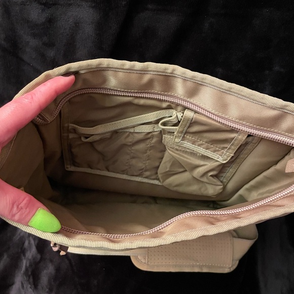 Diesel RARE Y2K Spare Parts Nylon & Leather Padded Cyber Tech-ware Crossbody Bag - Picture 10 of 11